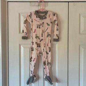 12 month Burt’s bees goat pajamas